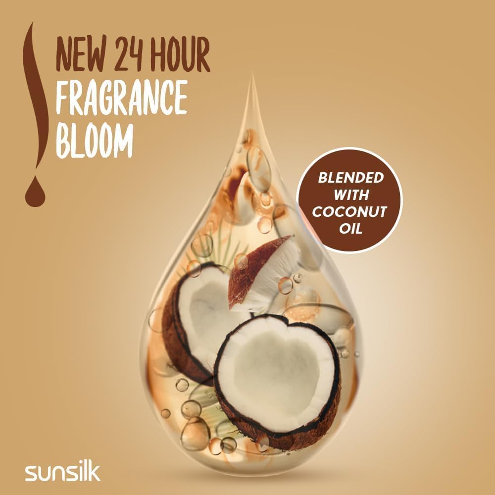 Sunsilk Natural recharge, Hair oil, with almond and Castor oil, for protection against hairfall 250ML (Packaging May Vary)