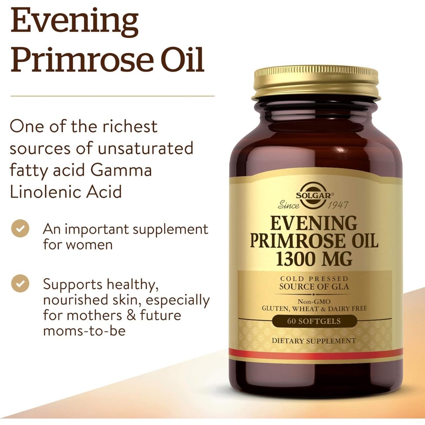 Solgar Evening Primrose oil 1300mg  softgels