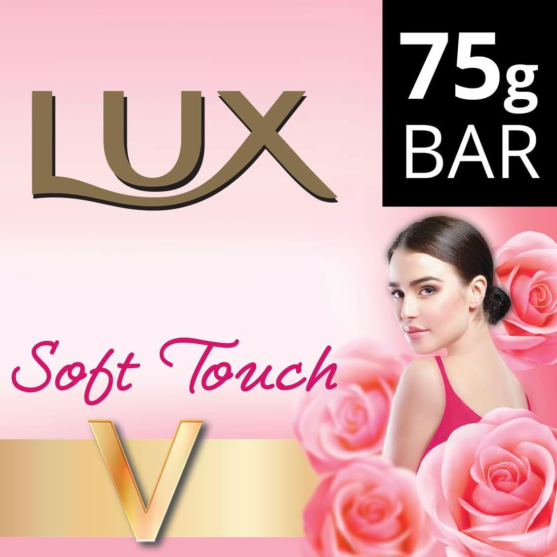 Lux Bar Soap Soft Rose 75G