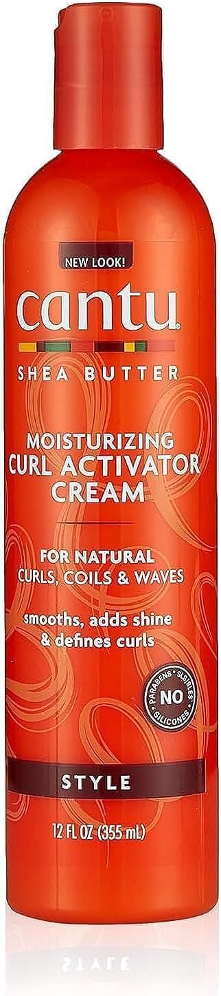 Cantu shea butter - moisturizing curl activator cream 355 ml(Packaging May Vary)
