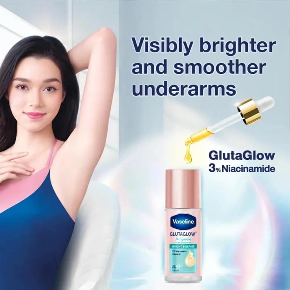 Vaseline Glutaglow Ampoule Serum Deodorant Bright & Repair 45ml