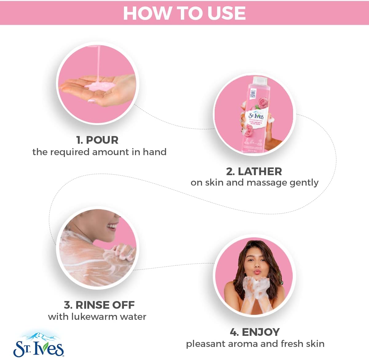St. Ives Purifying Body Wash with Tea Tree & Lemon