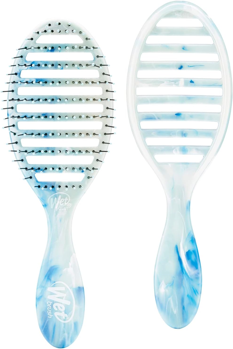 Wet Brush Vented Design and Ultra Soft Heatflex Bristles Speed Dry Hair Brush, Black