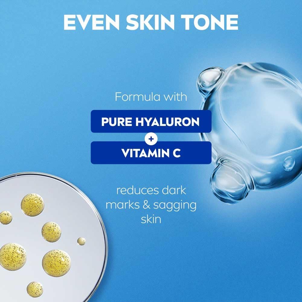 NIVEA Derma Control Natural Tone Anti-Perspirant Roll-On, 50ml, with Pure Hyaluron and Vitamin C, 72H Protection