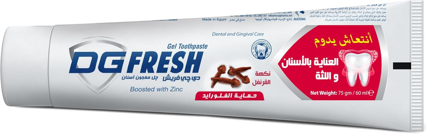 DG Fresh Clove Toothpaste 75 g