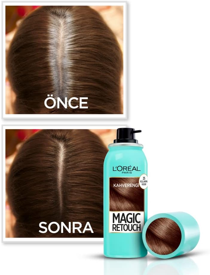 L’Oréal Paris Magic Retouch White Cap Concealer Spray - Brown (75ml)