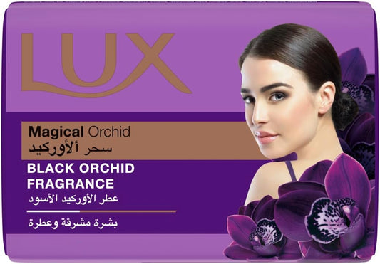 Lux Bar Soap Magical Orchid, Black orchid fragrance,for glowing skin 75G