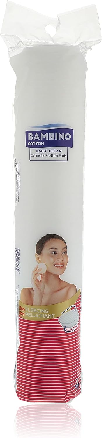 Bambino cotton daily clean cotton wool pads 150 pieces