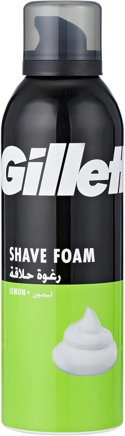 Gillette Foamy Lemon Shaving Foam, 200ml