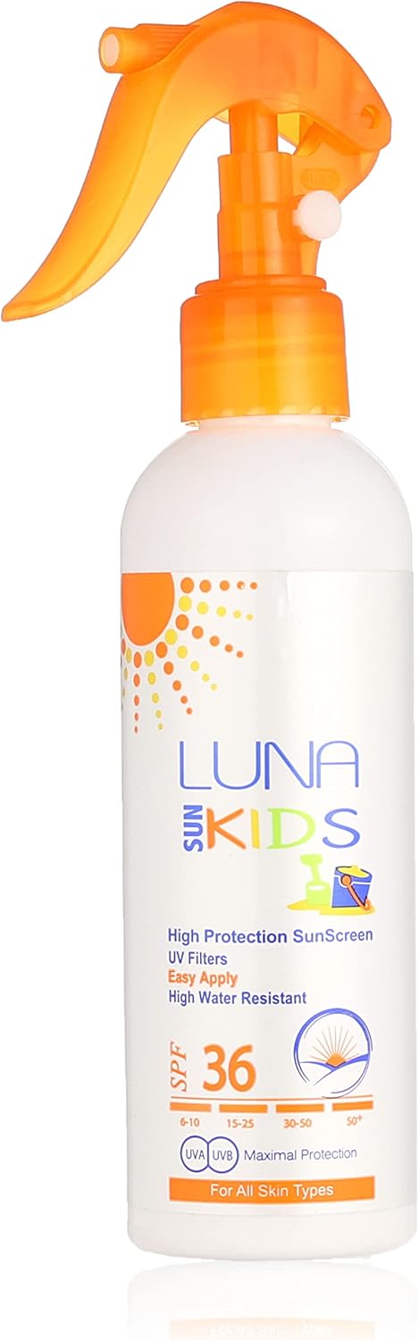 Luna Sunscreen Spray For Kids SPF36-165ML