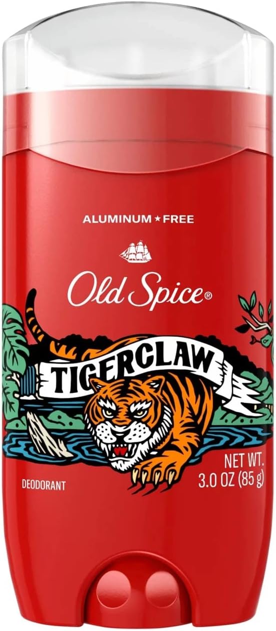 Old Spice Tigerclaw Deodorant for Men, 3 oz (Pack of 3)
