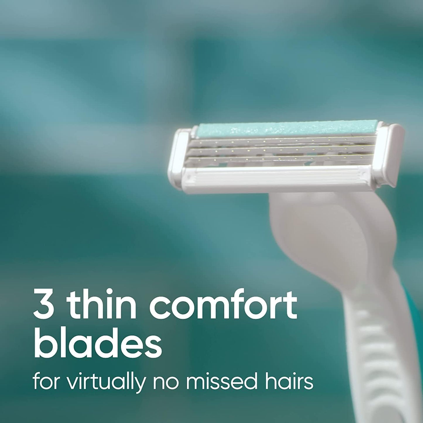 Gillette Venus 3 Sensitive Disposable Razor for Women - 3 Pieces