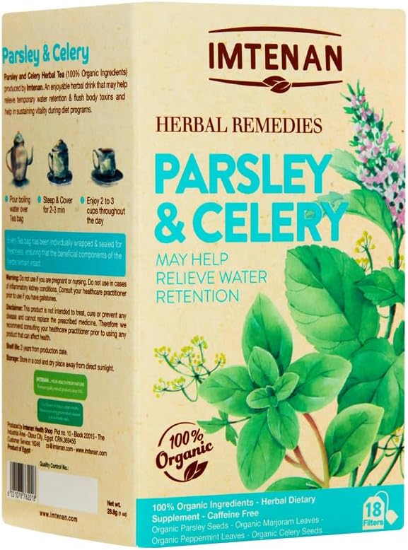 Imtenan parsely and celery tea- 18 bags