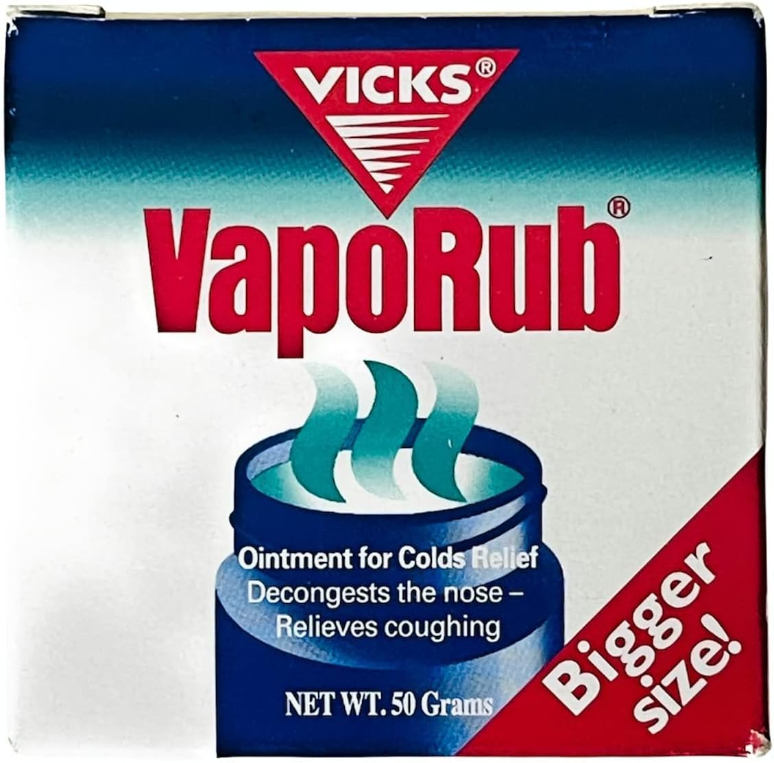 Vicks VapoRub Vaporizing Oitment, 50g