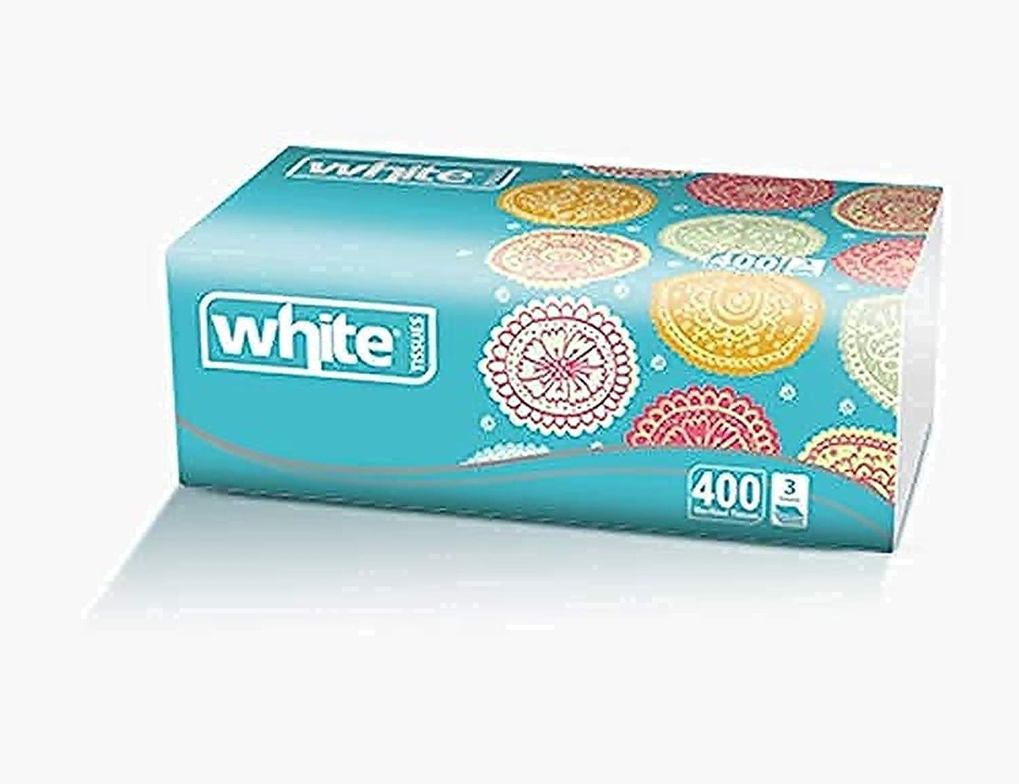 White facial, 210 tissues, 5 packs