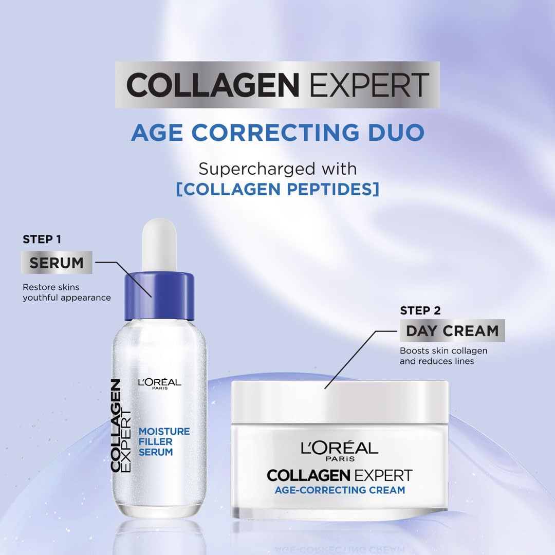 L’Oréal Paris Collagen Expert Anti-Aging & Firming Serum with Collagen + Peptides - 30 ml