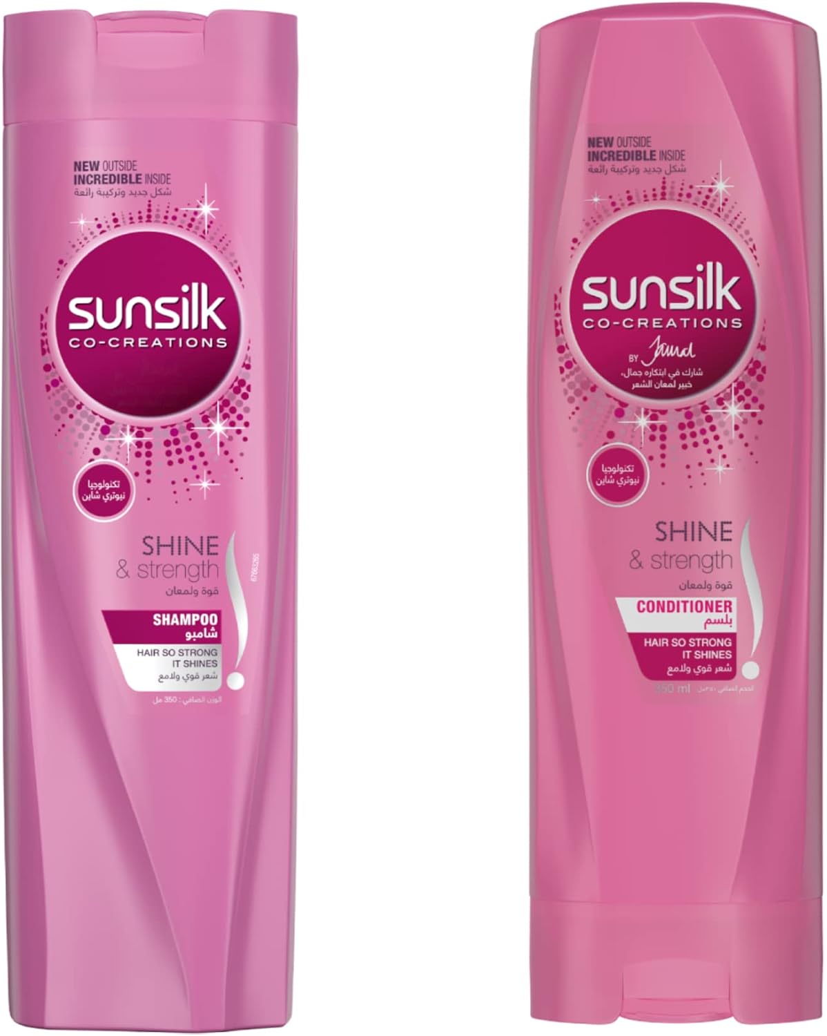 Sunsilk Shampoo Shine & Strength + Conditioner (350+ 350)ML