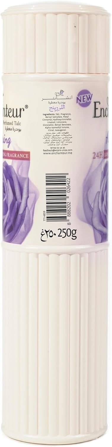 Enchanteur Alluring Talc, Fragrance Powder, 250g