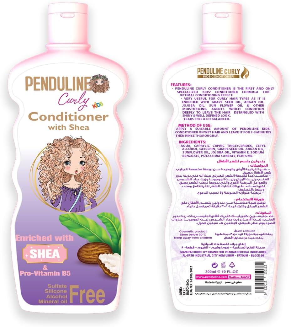 Penduline curly kids conditioner with shea 300 ml