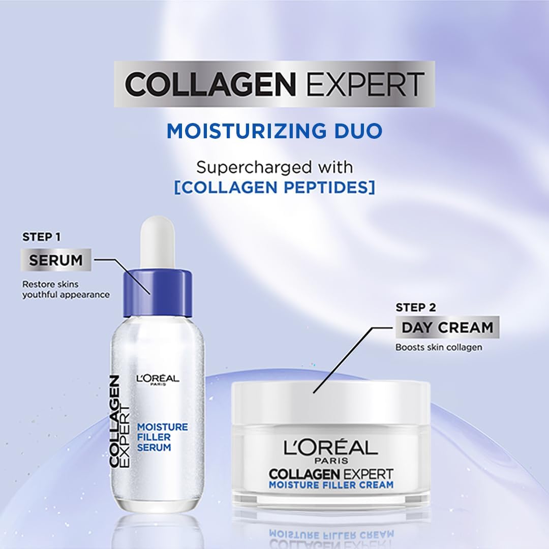 L’Oréal Paris Collagen Expert Anti-Aging & Firming Cream with Collagen + Peptides - 50 ml