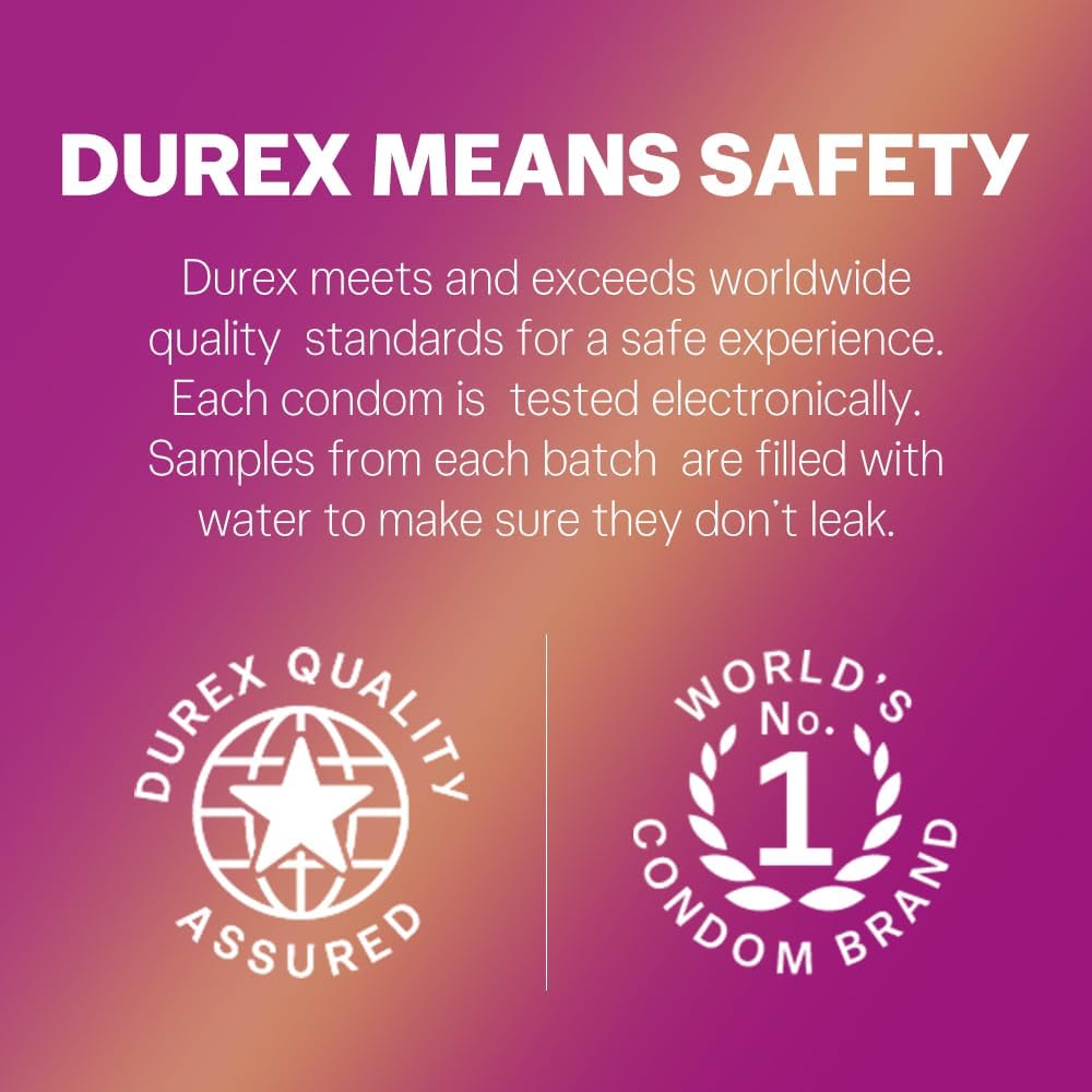 DUREX Extra Ribbed Condoms (10SX9)