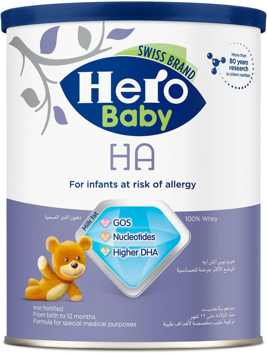 Hero Baby HA Formula Infant Powder Milk - 400 Grams