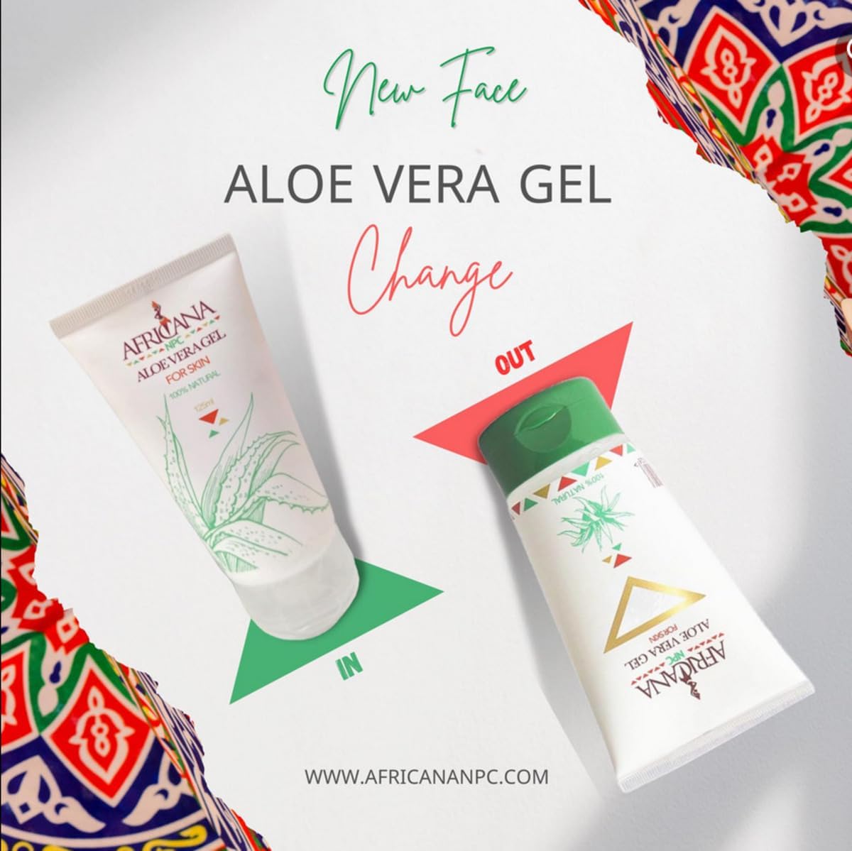 Africana NPC Aloe Vera Gel for Skin - 125ml