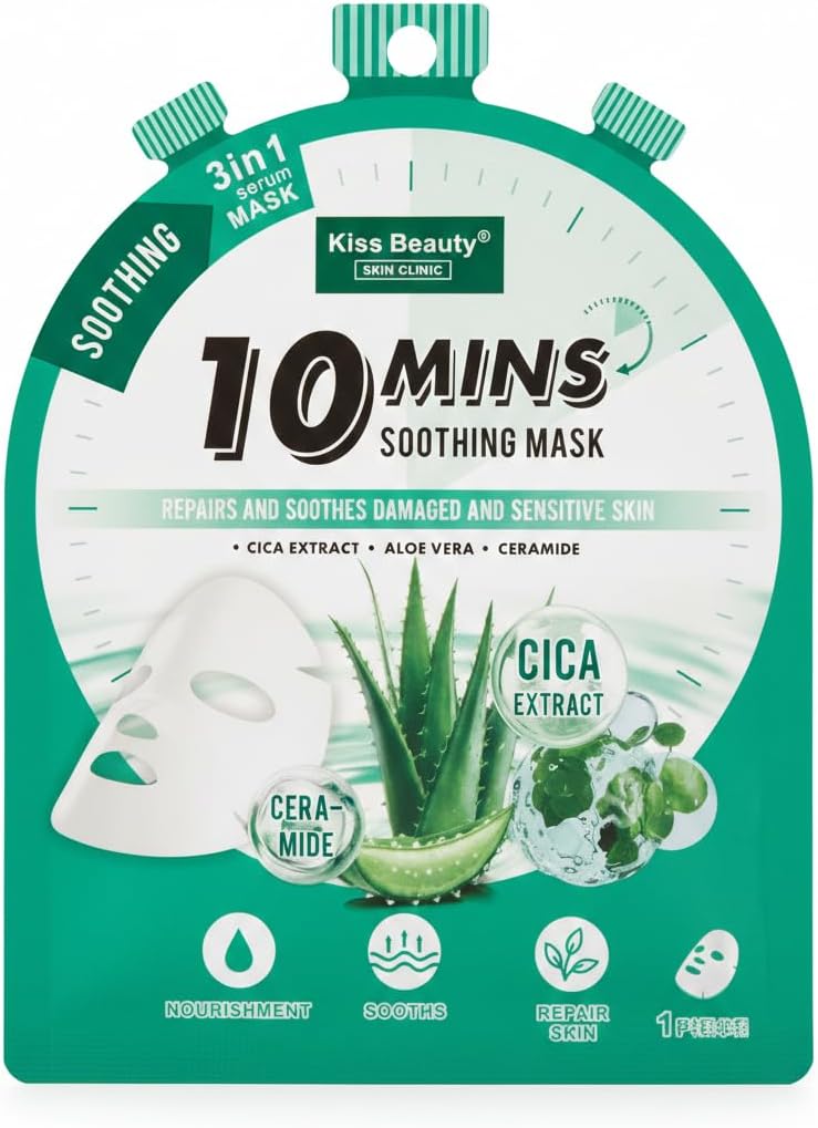 10 Mins Face Mask - 1 Piece (30 ml, Bambo Charcoal)