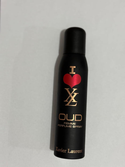 Xavier Laurent  Body Spray, Oud Scent, For Women, 150ml