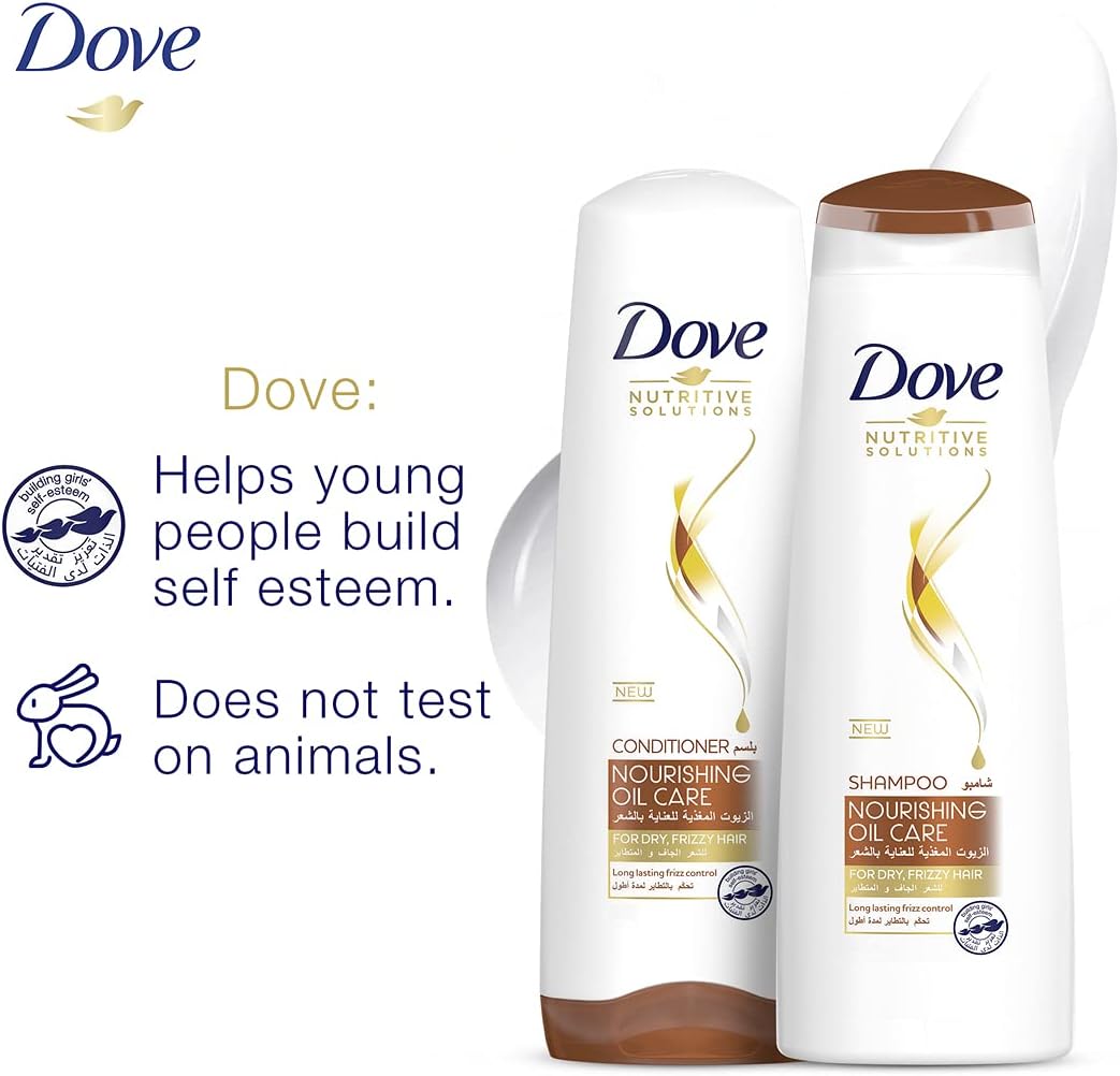 Dove Shampoo Nourishing Oil 600ML