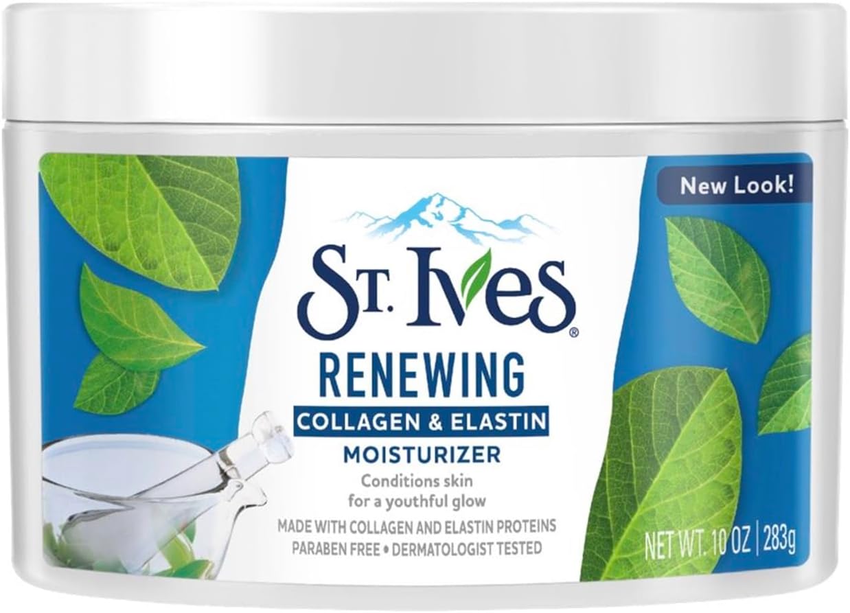 St. Ives Renewing Skin Collagen & Elastin Facial Moisturizer, 283 g