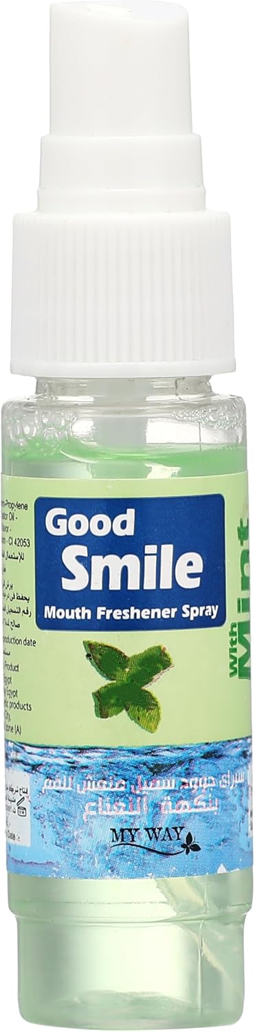 My Way Good Smile Mouth Freshener Spray with Mint Flavor, 25m