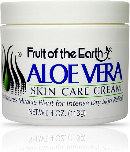 Fruit of the Earth, Aloe Vera Skin Care Cream, 4 oz (113 g)