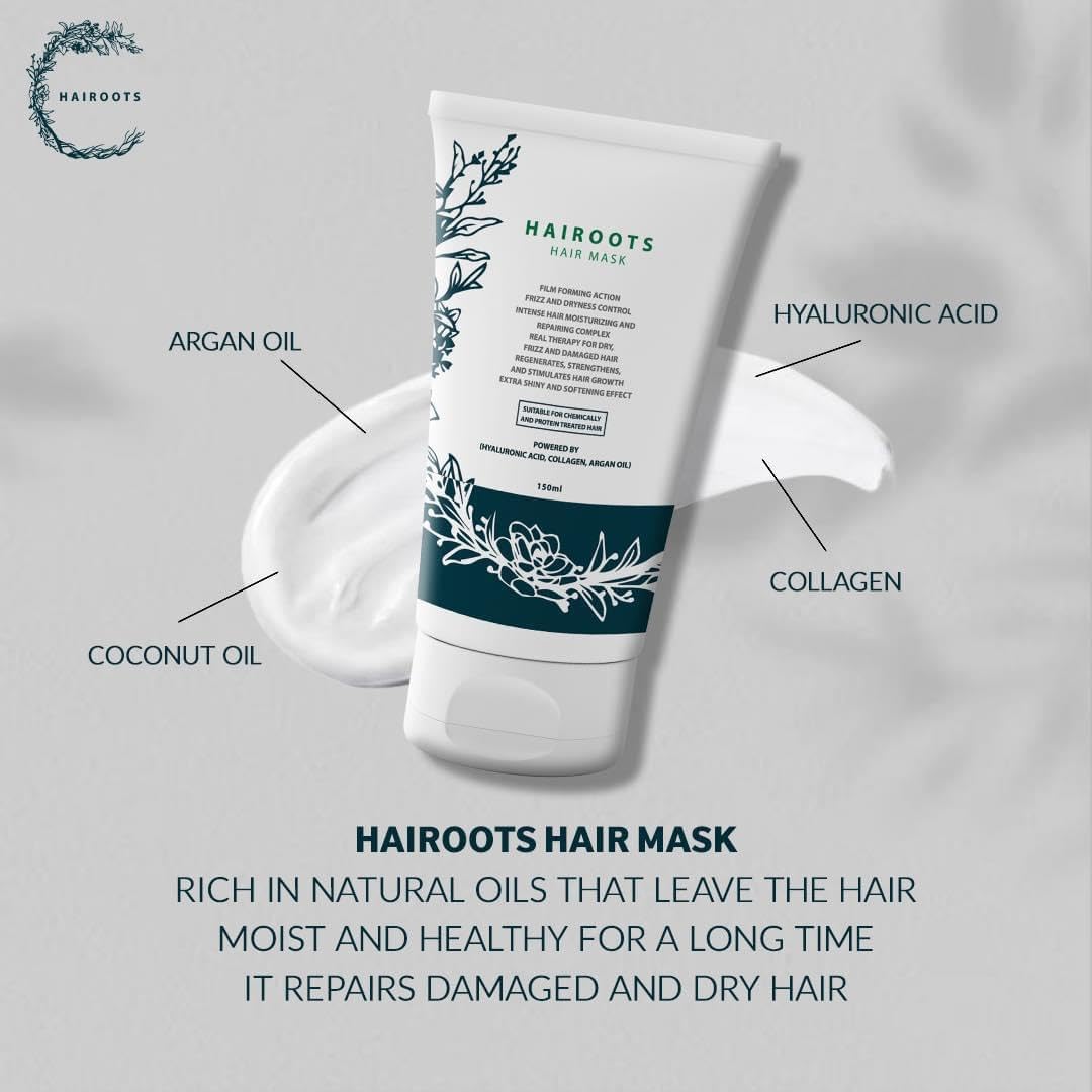 HAIROOTS  Repairing For Dry Damaged Hair Mask 150 ML