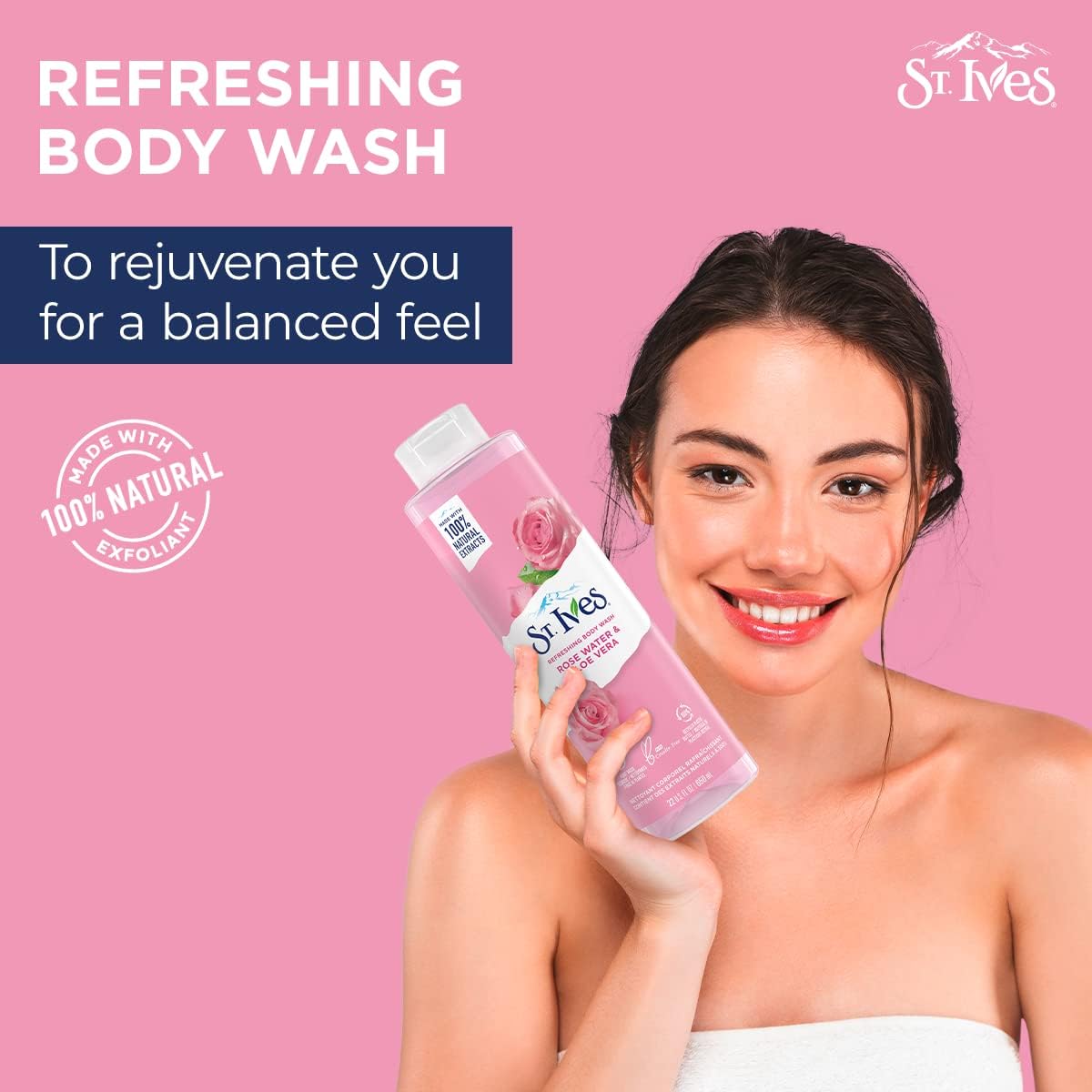 St. Ives Purifying Body Wash with Tea Tree & Lemon