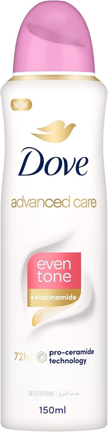 Dove Even Tone Rejuvenating Blossom Deo Spray For Women, with vitamin B3, 150ml