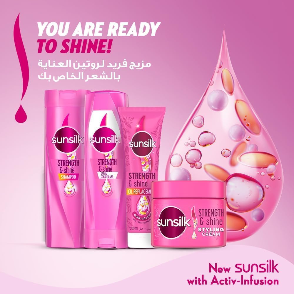 Sunsilk Shampoo Shine & Strength 180ML