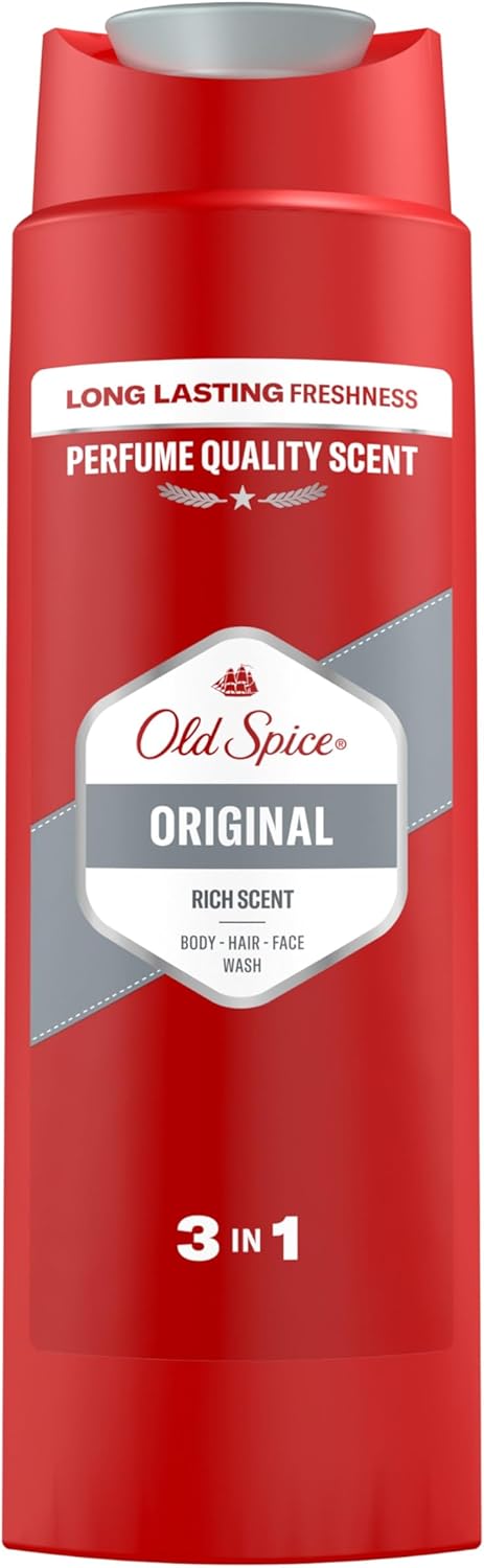 Old Spice Original Shower Gel Long Lasting Scent 400ml