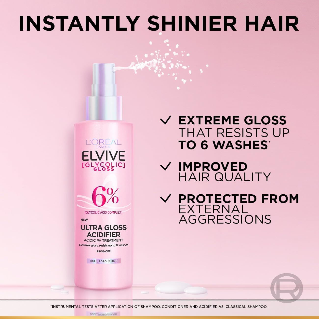 L'Oréal Paris Elvive - Glycolic Gloss Leave in Serum -150 ml