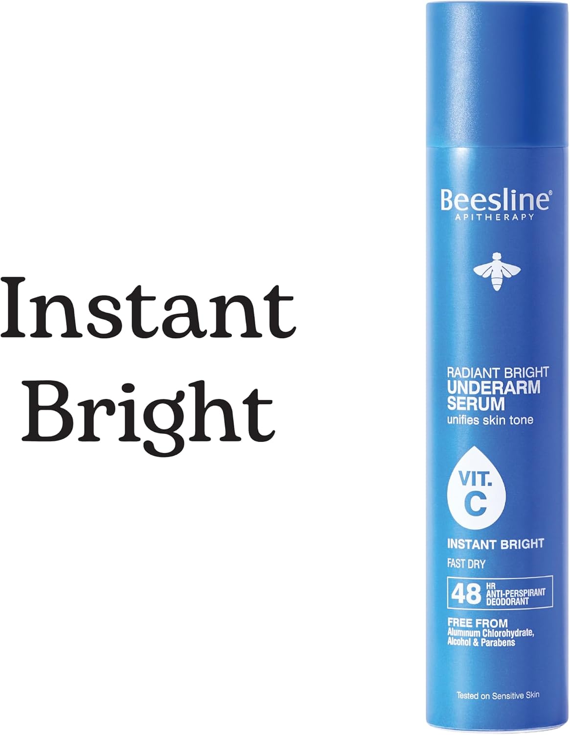 Beesline Radiant Bright Under-arm Serum, Instant Bright - 150 ML