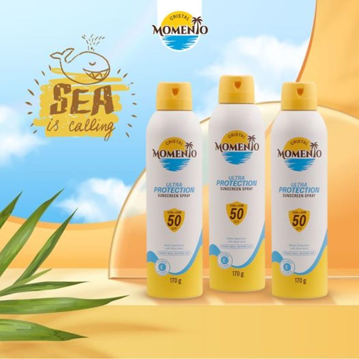 Momento Spf 50 Sun Care Spray 170g