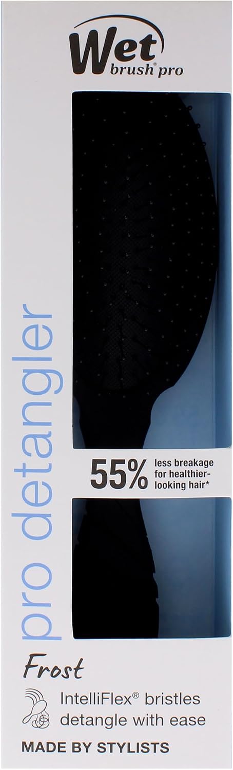 Wet Brush Pro Detangler, Frost Design, Black