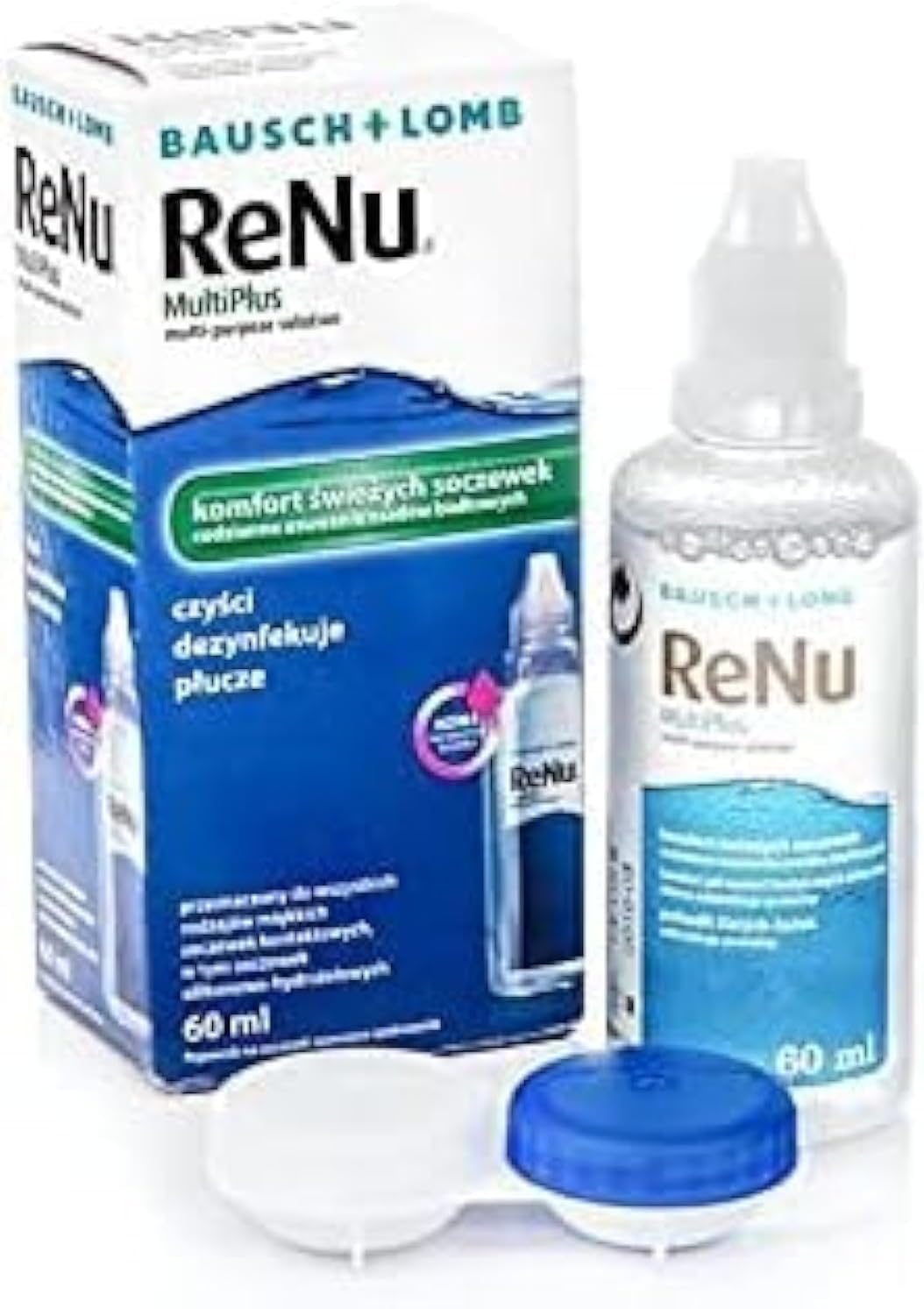 Renu multiplus lens solution 60 ml+case