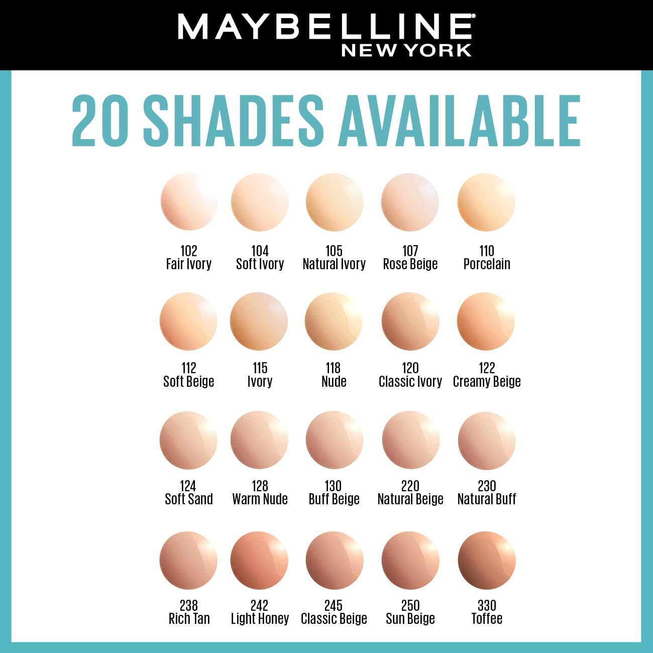 Maybelline New York Fit Me Matte + Poreless -118 Nude - 30ml