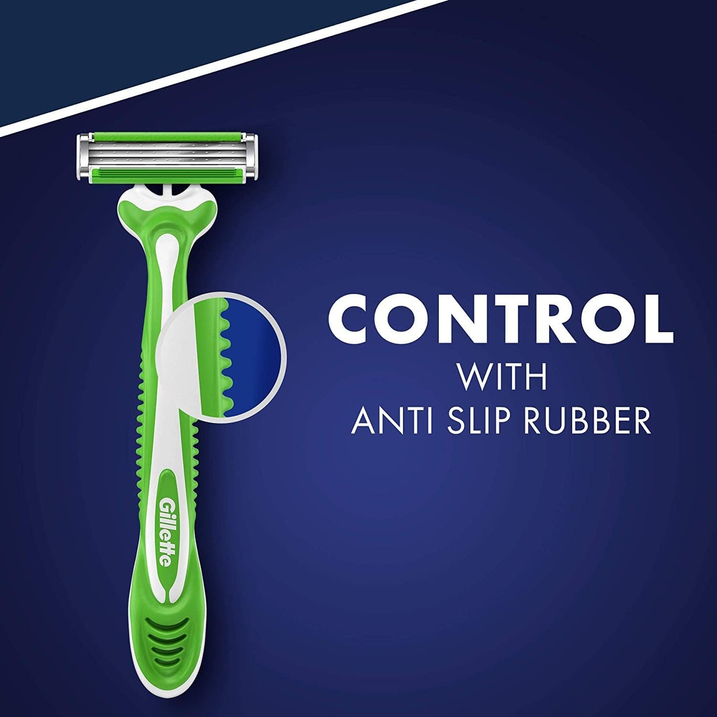 Gillette Blue 3 Sensitive Disposable Razors 3 bladed 6+2 Free Razors