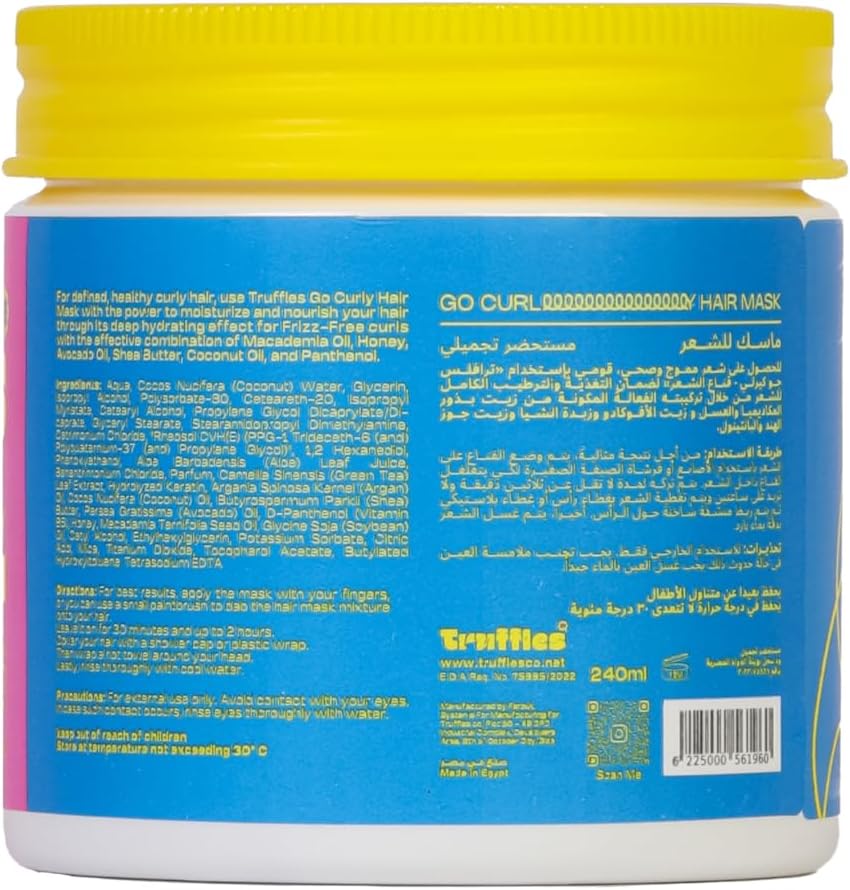 Truffles Go Curly Hair Mask 240ml