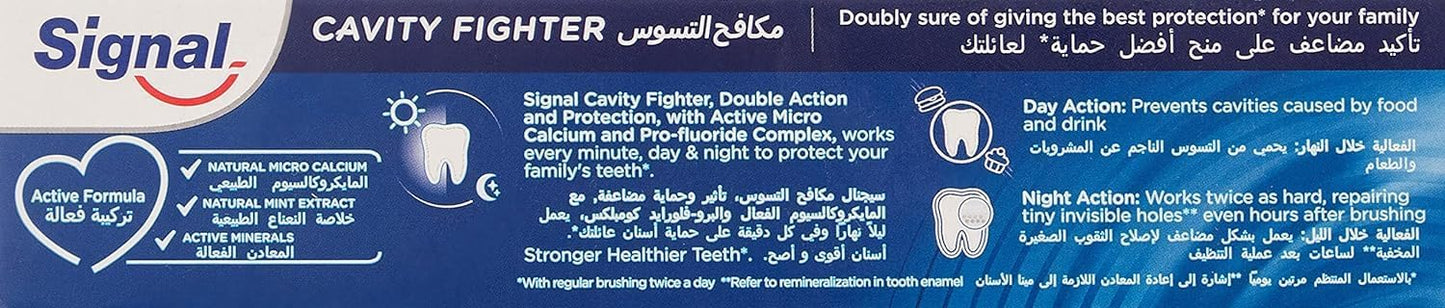 Signal Cavity Fighter Toothpaste 50ML + Signal Toothbrush Free