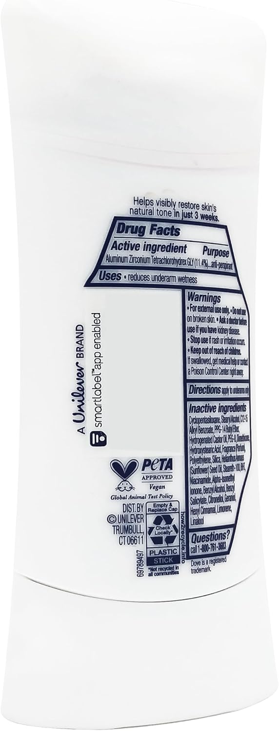 Dove Antiperspirant Deodorant Advanced Care Cool Essentials 72h 74g