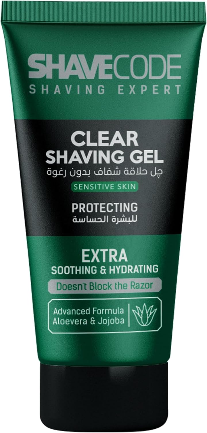 Shave Code shaving gel for sensitive skin - 150 ml