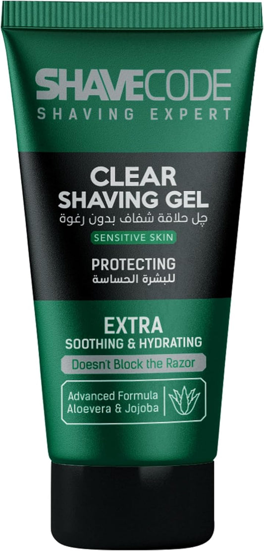 Shave Code shaving gel for sensitive skin - 150 ml